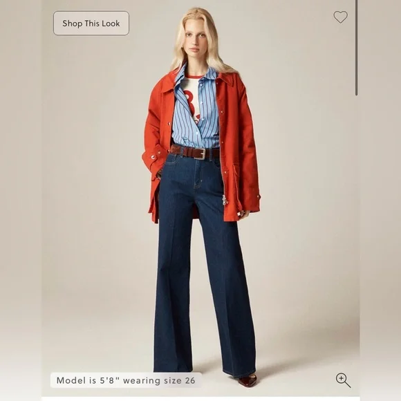 J Crew Denim Trouser Jeans - Picture 1 of 8